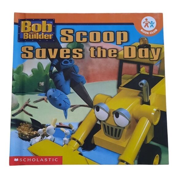 Bob the Builder Scoop Saves the Day Book - Yellow - Picture 1 of 1